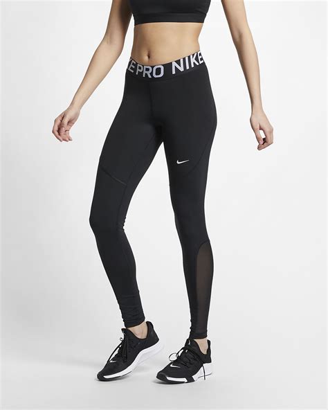 nike damen pro cool trainings tights schwarz weiß m|Amazon.com: Nike Womens Pro Cool Tights.